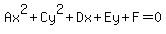 Ax%5E2+%2B+Cy%5E2+%2B+Dx+%2B+Ey+%2B+F+=+0