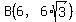 B%286%2C6%2Asqrt%283%29%29
