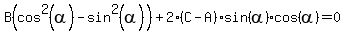 B%28cos%5E2%28alpha%29-sin%5E2%28alpha%29%29%2B2%28C-A%29sin%28alpha%29cos%28alpha%29=0