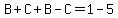 B%2BC%2BB-C=1-5