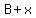 B%2Bx