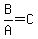 B%2FA=C