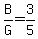 B%2FG=3%2F5