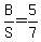 B%2FS=5%2F7
