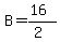 B=%2816%29%2F%282%29