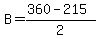 B=%28360-215%29%2F2
