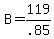 B=119%2F.85