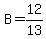 B=12%2F13