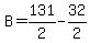 B=131%2F2-32%2F2