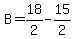 B=18%2F2-15%2F2