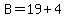 B=19%2B4
