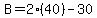 B=2%2840%29-30