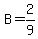 B=2%2F9