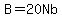 B=20Nb