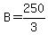 B=250%2F3