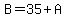 B=35%2BA
