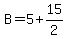 B=5%2B15%2F2