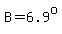 B=6.9%5Eo