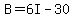 B=6I-30