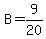B=9%2F20