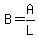 B=A%2FL