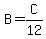 B=C%2F12
