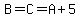B=C=A%2B5