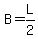 B=L%2F2