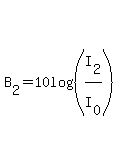 B%5B2%5D=10log%28%28I%5B2%5D%2FI%5B0%5D%29%29