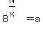 B%5E%28N%2Fx%29=a