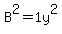 B%5E2=1y%5E2