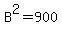 B%5E2+=+900