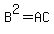 B%5E2+=+AC