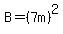 B+=+%287m%29%5E2