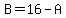 B+=+16+-+A