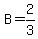 B+=+2%2F3