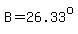 B+=+26.33%5Eo