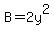 B+=+2y%5E2