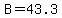 B+=+43.3