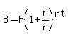 B+=+P%281%2Br%2Fn%29%5E%28nt%29