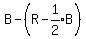 B-%28R-expr%281%2F2%29B%29
