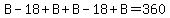 B-18%2BB%2BB-18%2BB=360