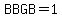 BBGB=1
