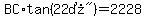 BC%2Atan%28%2222%B0%22%29=2228