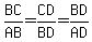 BC%2FAB+=+CD%2FBD+=+BD%2FAD