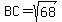 BC=+sqrt%2868%29