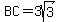 BC=3sqrt%283%29