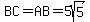 BC=AB=5sqrt%285%29