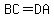 BC=DA