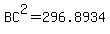 BC%5E2=296.8934
